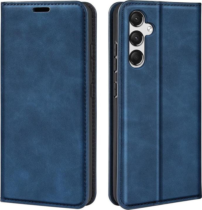 Actual product image Cover-Discount Galaxy A25 5G - Stand Flip Case Cover blue (Samsung Galaxy A25 5G)