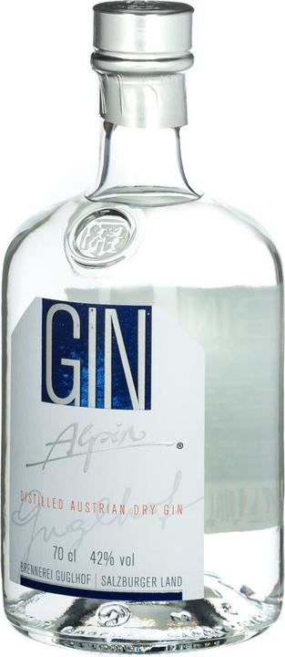 Actual product image Guglhof Gin Alpin Distilled Austrian Dry Gin 42% Vol. 0,7l