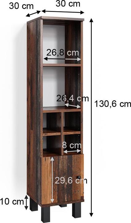 Produktbild Vicco Fynn (30 x 30 x 130.60 cm)
