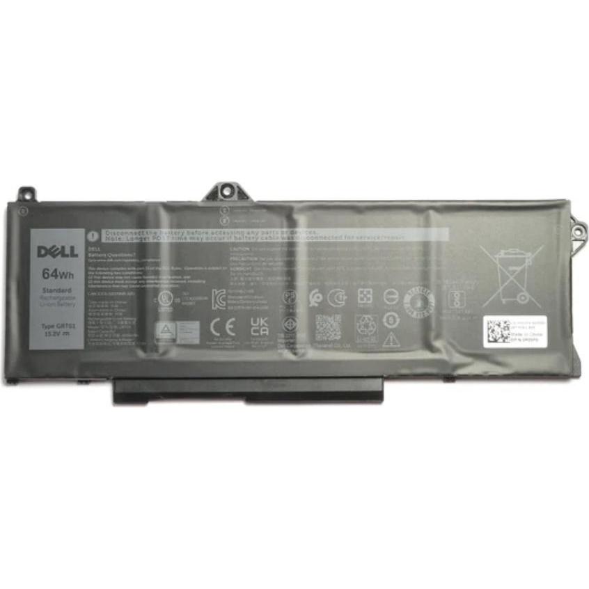 Dell 4C Battery PWS 64WHR (4 Zellen, 4000 mAh), Notebook Akku, Schwarz