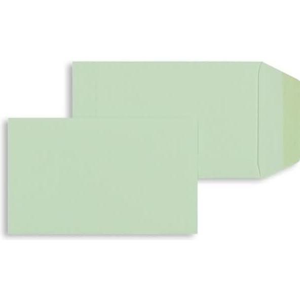 Thumbnail - Blanke, Versandtasche + Luftpolstertasche, Versandtaschen 65x105mm 120g/qm gummiert VE=100 Stück mint (100 x)