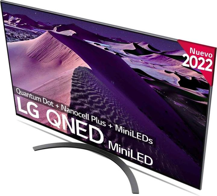 Actual product image LG 55QNED876QB TV (55") 4K Ultra HD Smart TV Wi-Fi Black, Grey (55", QNED87, QLED, 4K, 2021)