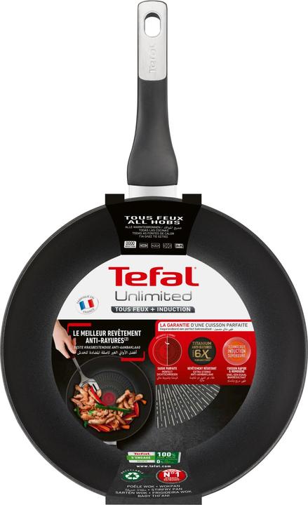 Produktbild Tefal Unlimited (28 cm, Wok Pfanne, Aluminium)
