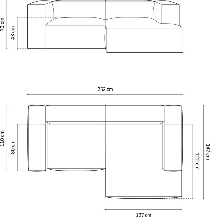 Produktbild Micadoni Nuria (Ecksofa, Modular Sofa)