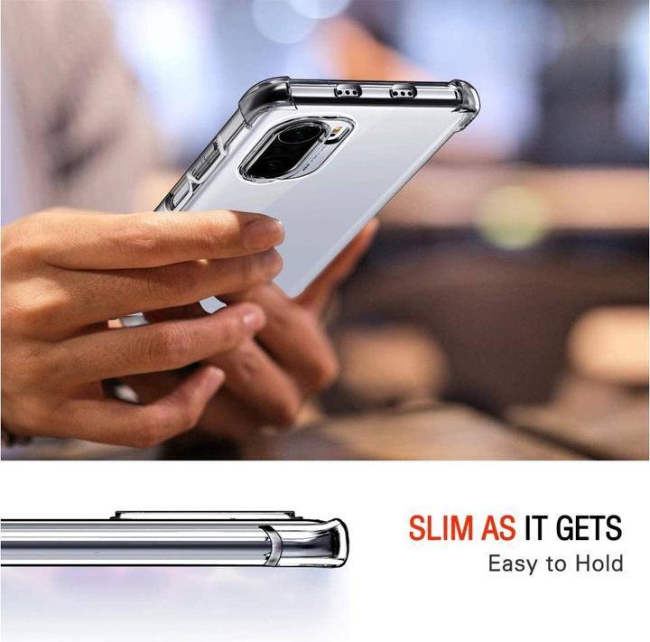 Produktbild Screenguard Xiaomi Poco F3 Hülle Crystal Soft Airbag Bumper (Xiaomi Poco F3)