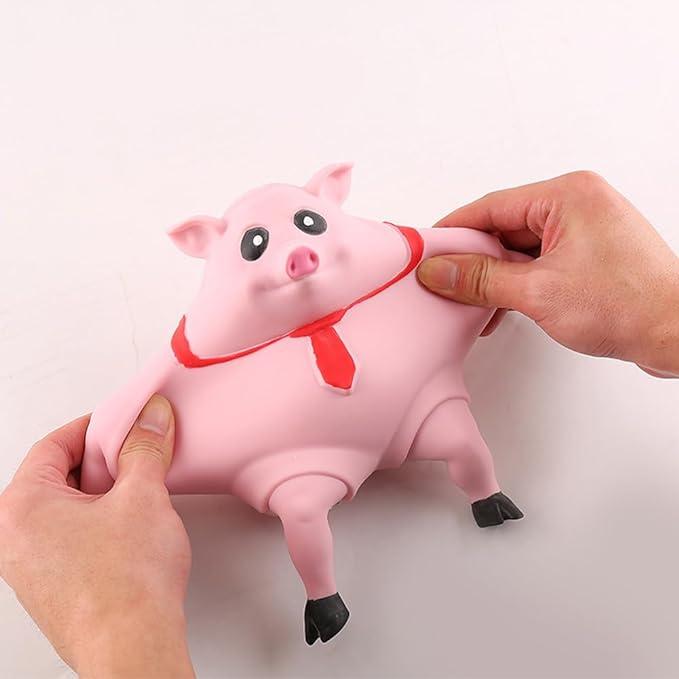 Produktbild I Am Creative Anti-Stress Knautsch Schwein 14.5x10cm Squishy Spielzeug Rosa