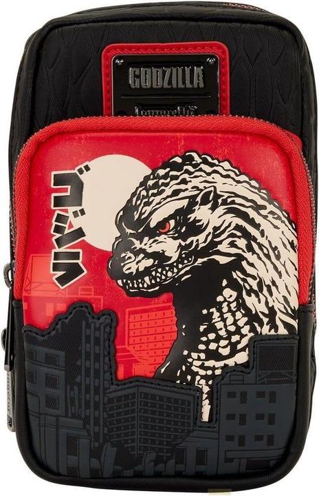 Actual product image Loungefly Toho by Sling Bag Godzilla