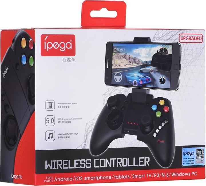 Actual product image iPega PG-9021 Gaming Controller Bluetooth Gamepad Analog Android, PC, iOS (Android, iOS, PC)