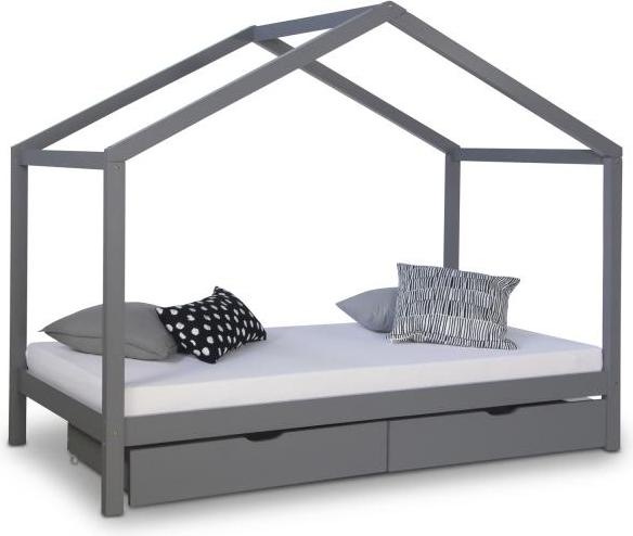 Immagine prodotto Homestyle4u Letto per bambini Letto per bambini con materasso e rete (90 x 200 cm)