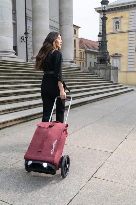 Actual product image reisenthel citycruiser twist maroon