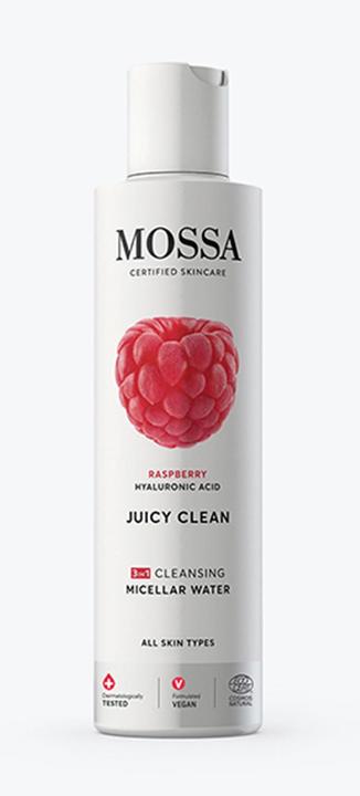 Image du produit Mossa Juicy Clean Eau micellaire Framboise Pour tous types de peau 200ml (Eau micellaire, 200 ml)