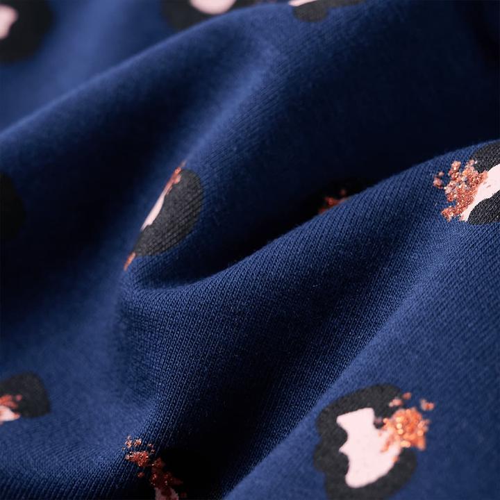 Image du produit vidaXL Sweat à capuche enfant bleu marine 92,Matériau : 95 (92)