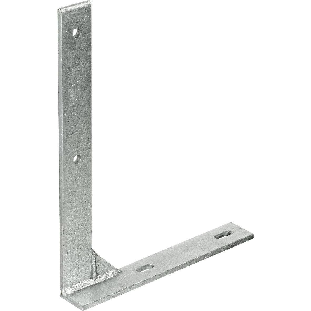 Pitzl, Baubeschläge + Holzverbinder, Geländerstützen Winkel 36907.0000 T-Eisen / LI feuerverzinkt (1 Stk.)