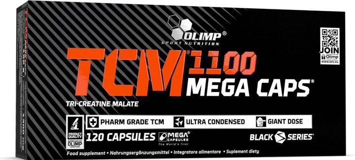 Actual product image Olimp Sport Nutrition Tri-Creatine Malat (120 Piece, Capsules)