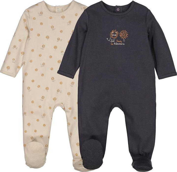 Produktbild La Redoute Collections 2er-Pack Strampler (50)