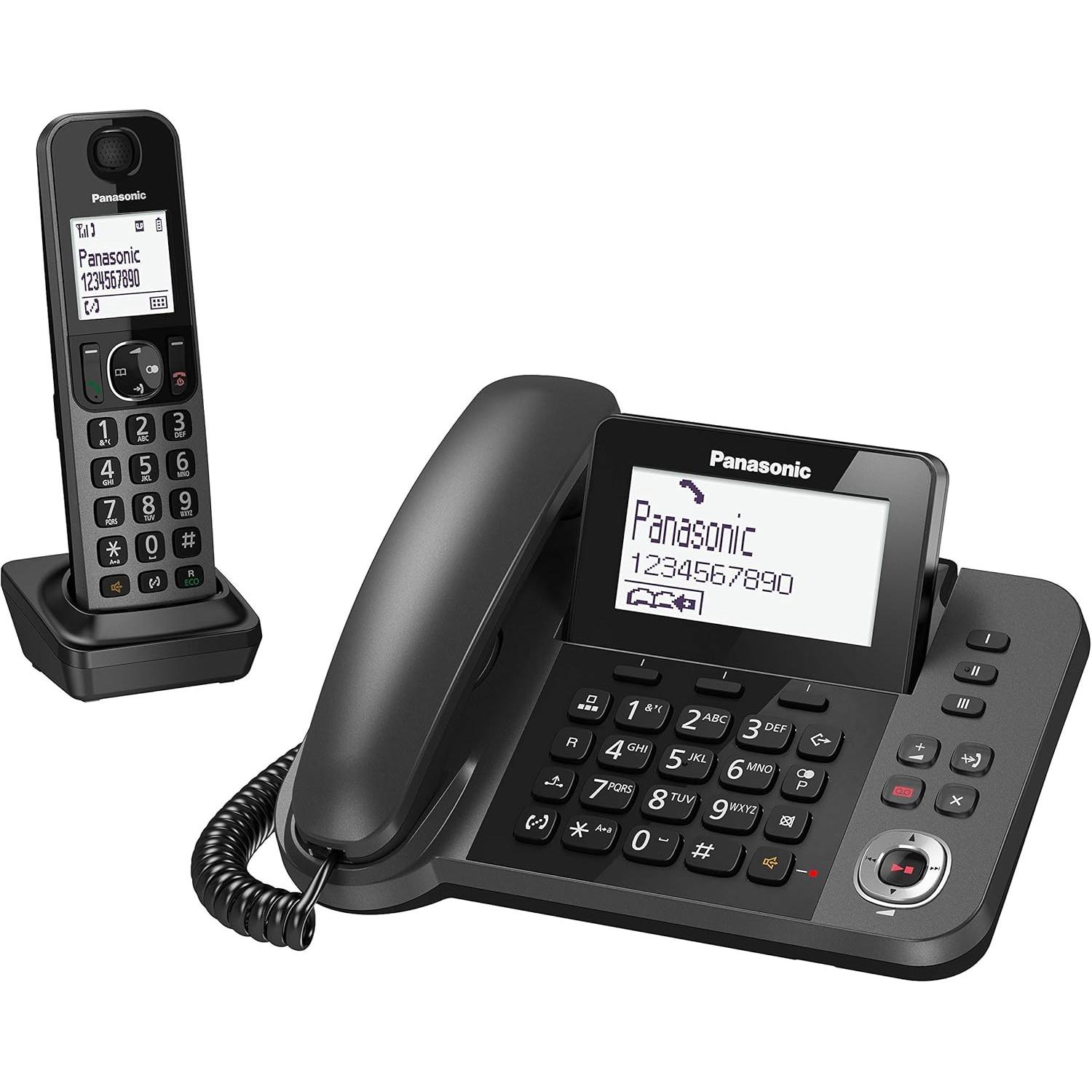 Panasonic KX-TGF320EXM, Telefon, Schwarz