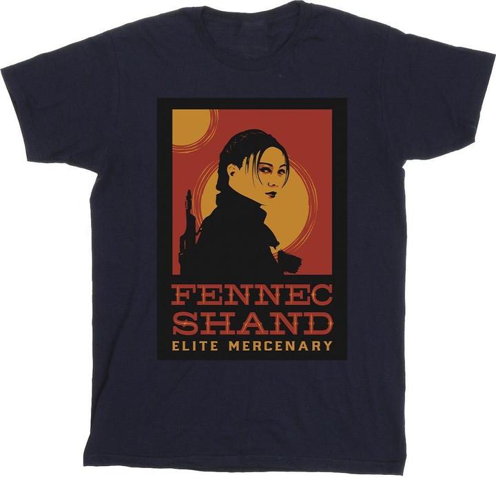 Star Wars - T-shirt THE BOOK OF BOBA FETT ELITE MERCENARY FENNEC - Homme (M)