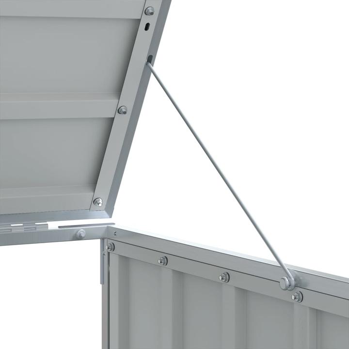 Actual product image VidaXL Waste bin box for 2 tonnes green 144x81x113 cm steel