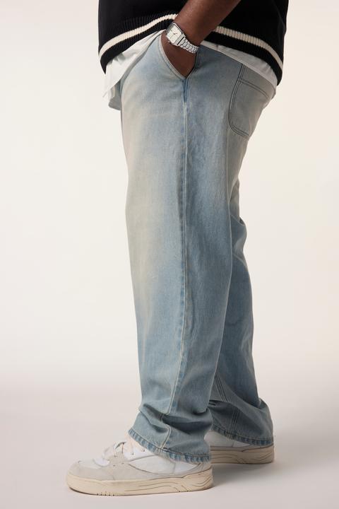 Actual product image Sthuge jeans, baggy fit, 5-pocket, bleached denim, up to size 72 (60)