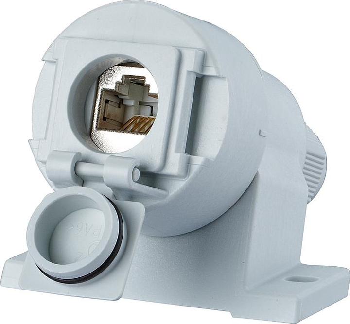 Produktbild Metz 1309510003-E - RJ-45 - 6a - Grau - IP67 - 1 Stück(e)