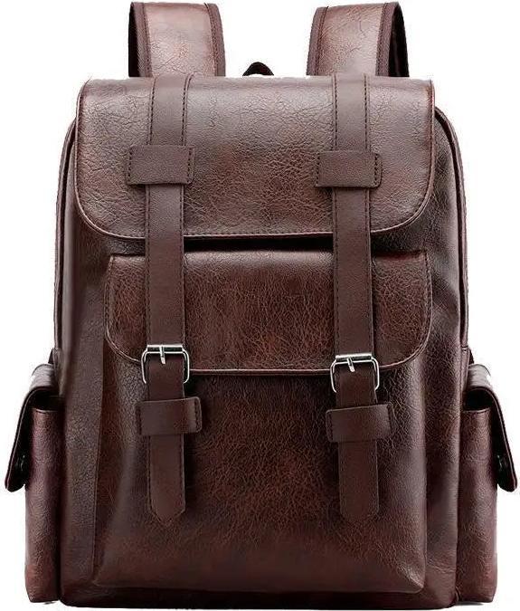 Only-Bags.Store PU-Lederrucksack, hochwertiger Rucksack mit hoher Kapazität, modischer Reiserucksack, wasserdichte