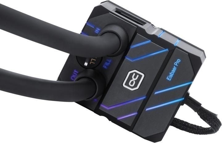 Actual product image Alphacool Eisbaer Pro Aurora 420 CPU AIO