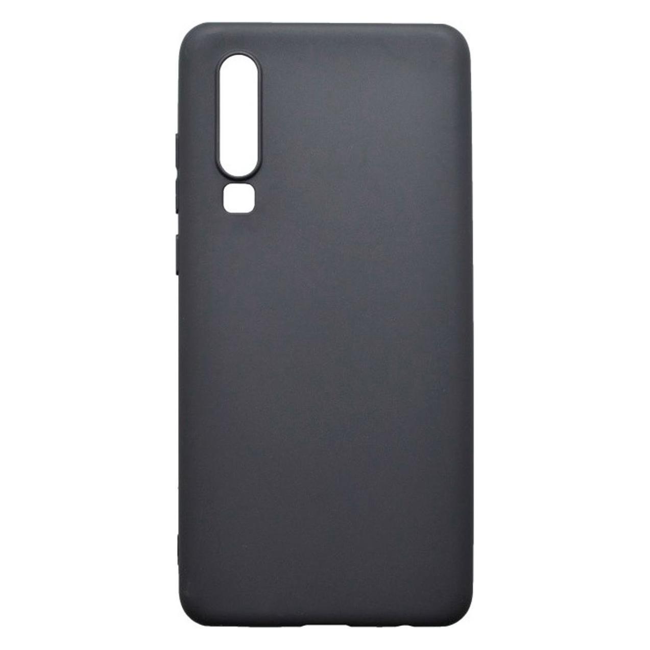 Evelatus P30 Custodia In Silicone (Huawei P30), Cover Smartphone, Nero