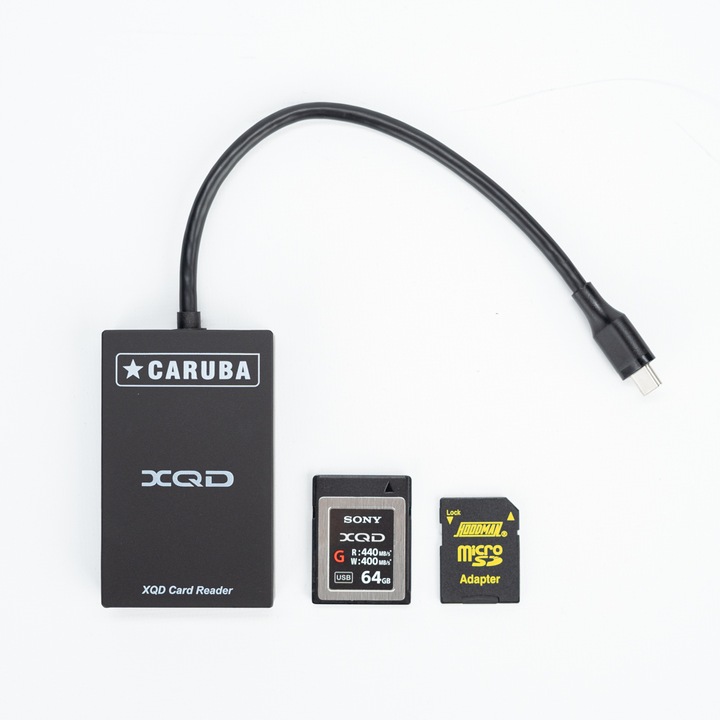 Immagine prodotto Caruba Lettore di schede 2 in 1 XQD + SD USB C (USB-C)