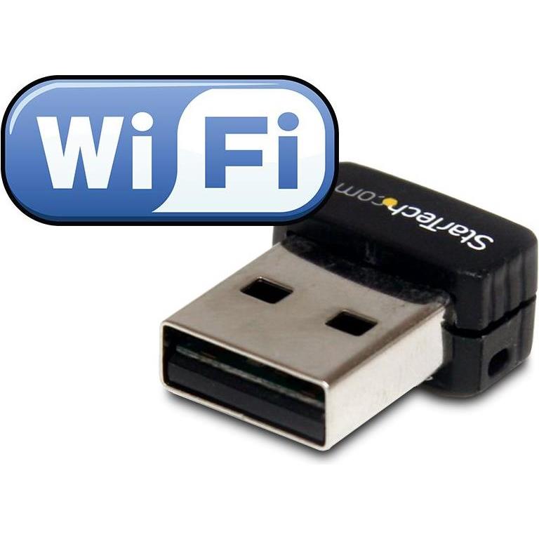 Thumbnail - StarTech USB300WN2X2C (USB 2.0), Netzwerkadapter, Schwarz