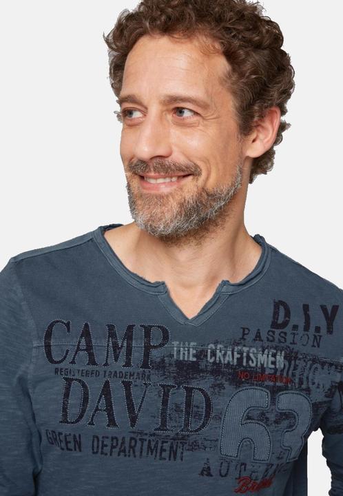 Actual product image Camp David Longsleeve THE CRAFTSMEN Langarmshirt (S)