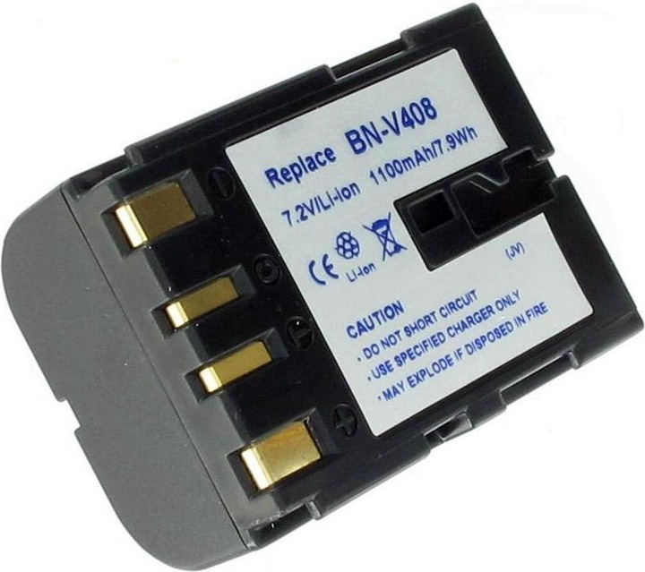 Actual product image CS Cameron Sino Battery for BN-V408U / BN-V408 replacement battery