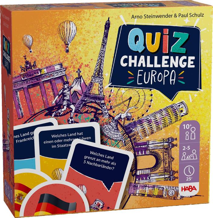 Immagine prodotto Haba Quiz Planet Europa (Tedesco, Francese, Italiano, Inglese)