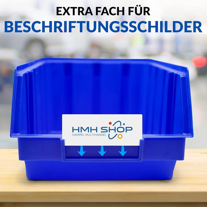 Actual product image Open fronted storage boxes