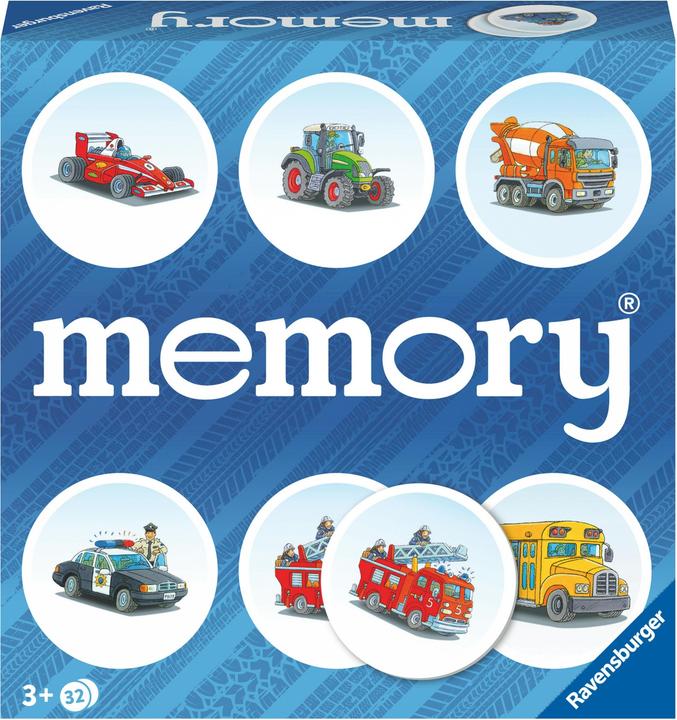 Produktbild Ravensburger Fahrzeuge Memory (Multilingual)