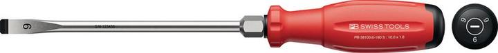 Actual product image PB Swiss Tools Schlitz-Schraubenzieher PB 38100 SwissGrip Evo Gr. 6 180 mm S (Port)