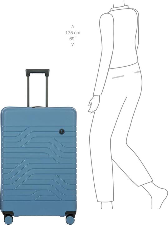 Actual product image Brics BY Ulisse 4-wheel trolley 79 cm (117 l)