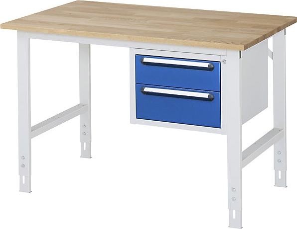 Produktbild RAU Werkbänke Arbeitstisch Tom K Modell 03 1250 x 800 mm (125 cm, 80 cm)