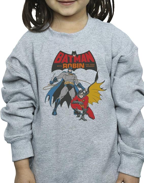 Produktbild Batman And Robin Sweatshirt Mädchen (140, 146)