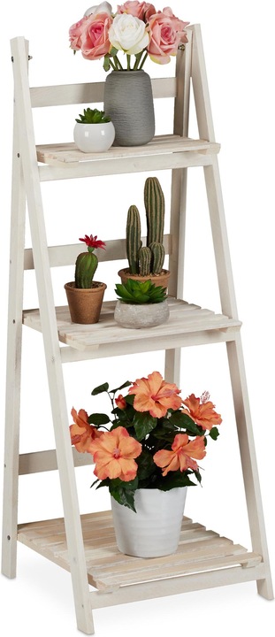 Image du produit Relaxdays Escalier pour fleurs