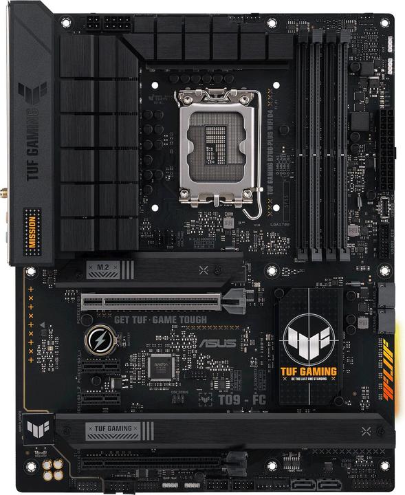 Actual product image ASUS TUF GAMING B760-PLUS WIFI D4 (LGA 1700, Intel B760, ATX)