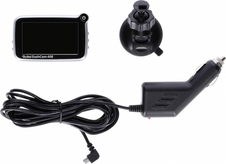 Actual product image Rollei DashCam-408 (Accelerometer, GPS receiver, Full HD)