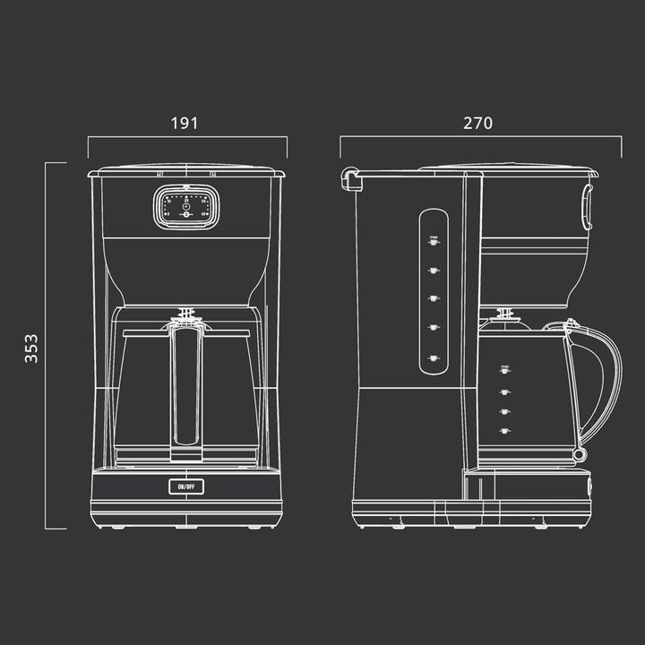 Produktbild Muse MS220 BC Kaffeeautomat schwarz