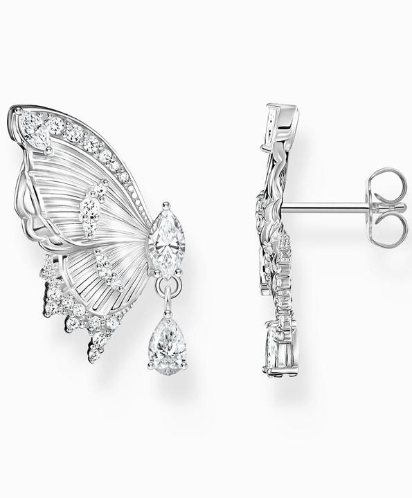 Immagine prodotto Thomas Sabo Ohrstecker Schmetterling Butterfly Paradise mit Steinen Silber (Argento 925)