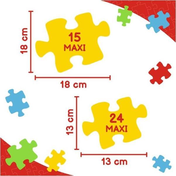 Thumbnail - Trefl Das Puzzle besteht aus 24 MAXI-Teilen und wurde mit Blick auf die jüngsten Puzzle-Fans entworfen. We (24 Teile)