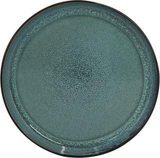 Domoletti Plate Glaze Ins And Out Dark Gren 20cm (20 cm)