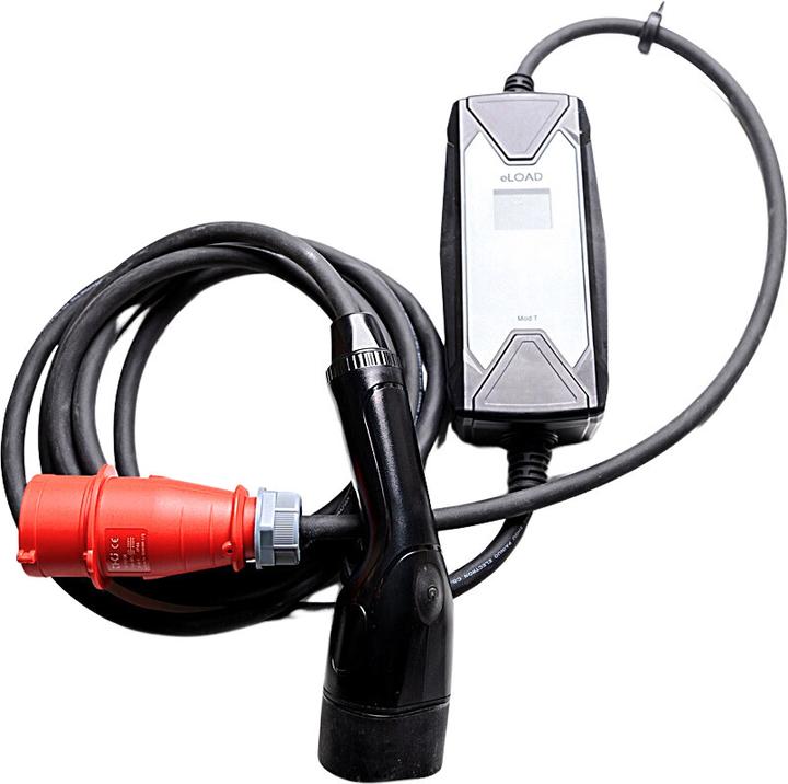 Actual product image eLoad Mod T electric car charger (Type 2, 11 kW, 16 A)