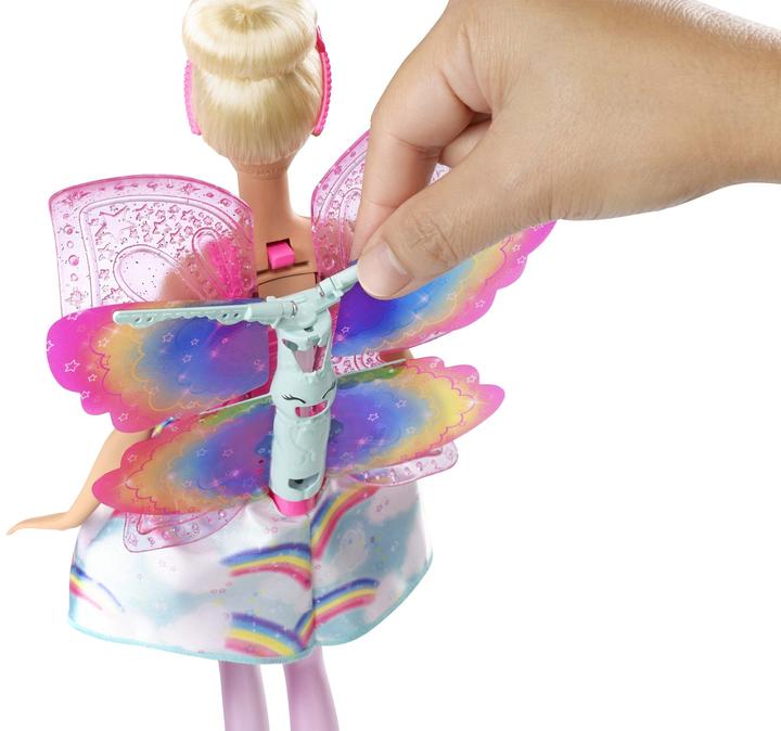 Produktbild Barbie Dreamtopia Regenbogen-Königreich Magische Flügel-Fee Puppe (blond)