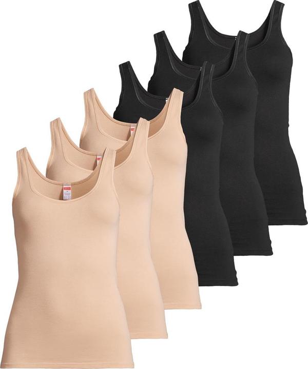 Produktbild Conta 6er Pack Feinripp Unterhemd / Top (50, 5XL)