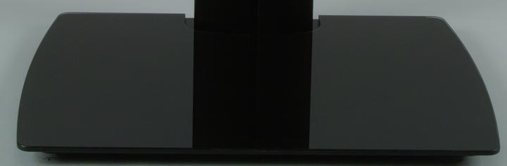 Audioraq Linea foot, black, 700x480mm, metal plate