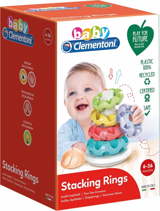 Immagine prodotto Clementoni Bambino - Anelli impilabili
